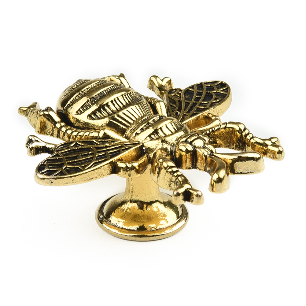 Restoration Hardware Furniture Used - Retro Cupboard Drawer Pulls Bee Shape