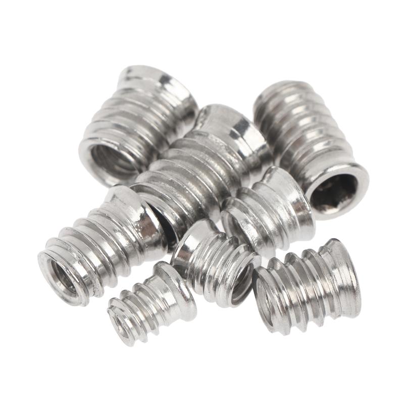 10Pcs M4 M6 M8 Hex Socket Wood - Furniture Hardware Threaded Inserts ulasan dan harga