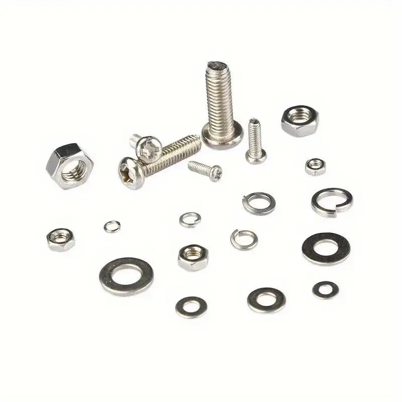 320PCS Hex Nuts & Bolts Set M2 - Furniture Hardware Nut ulasan dan harga