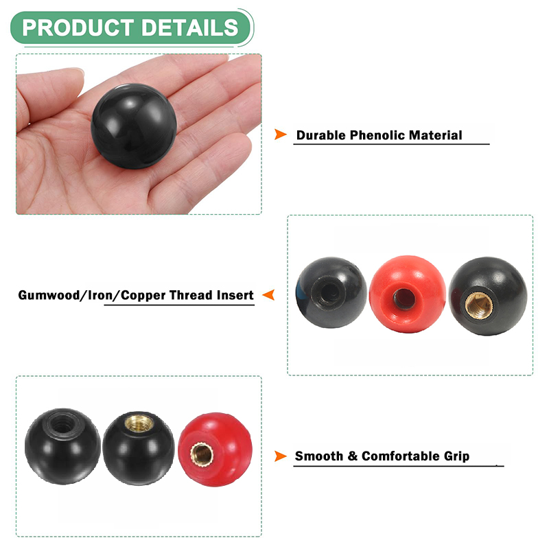 Black Red Round Ball Handle Ba - Restoration Hardware Furniture Used ulasan dan harga