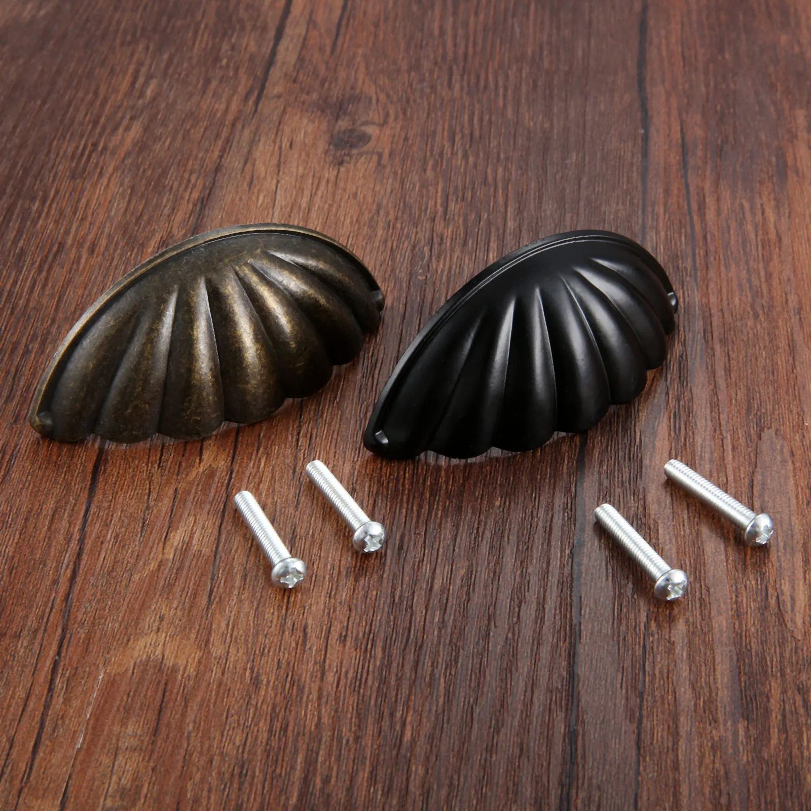 1pc Alloy Shell Shape Handle S - Restoration Hardware Furniture Used ulasan dan harga