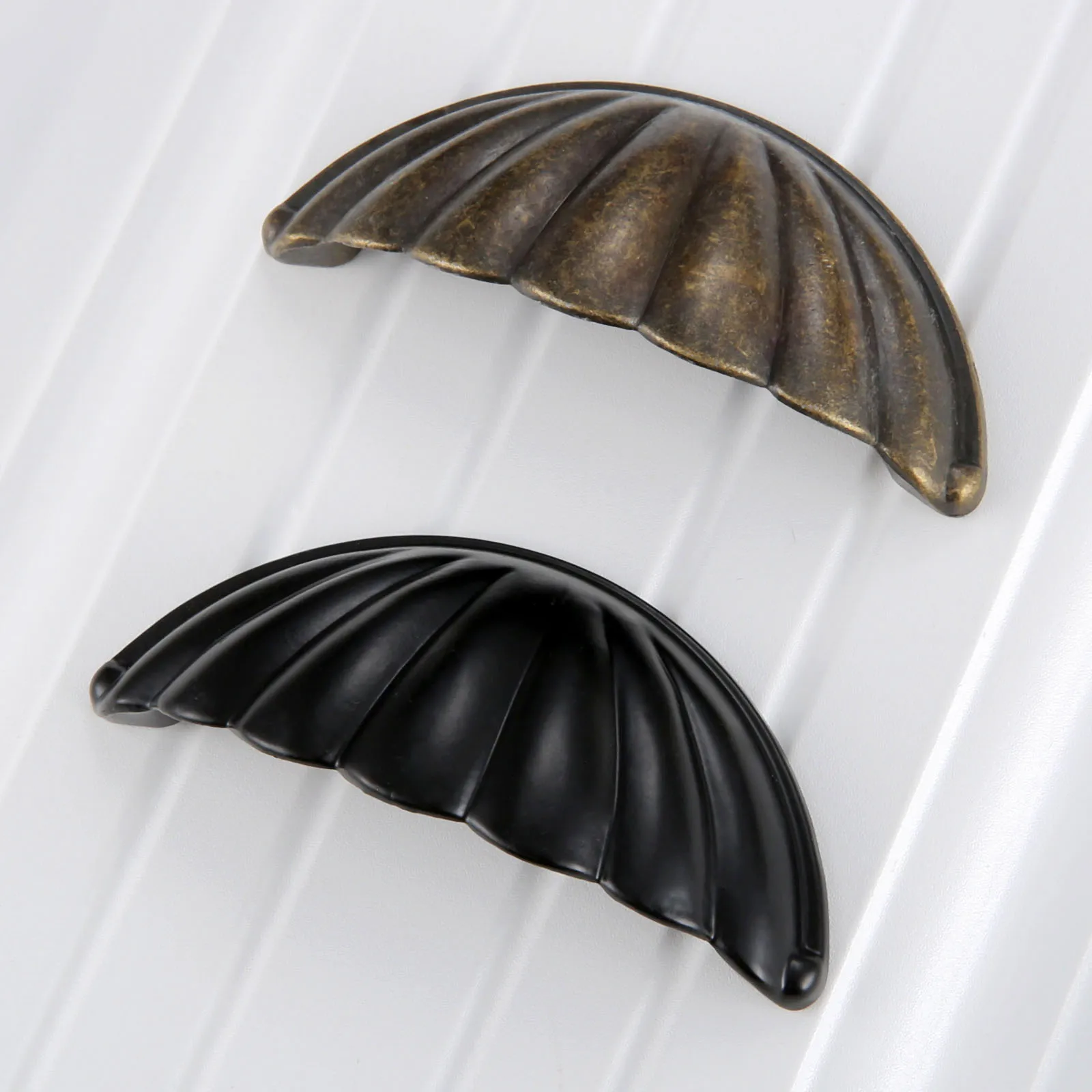 1pc Alloy Shell Shape Handle S - Restoration Hardware Furniture Used ulasan dan harga