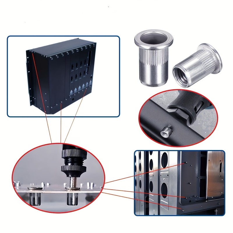 46 pcs M4 Threaded Insert Nuts - Furniture Hardware Threaded Inserts ulasan dan harga