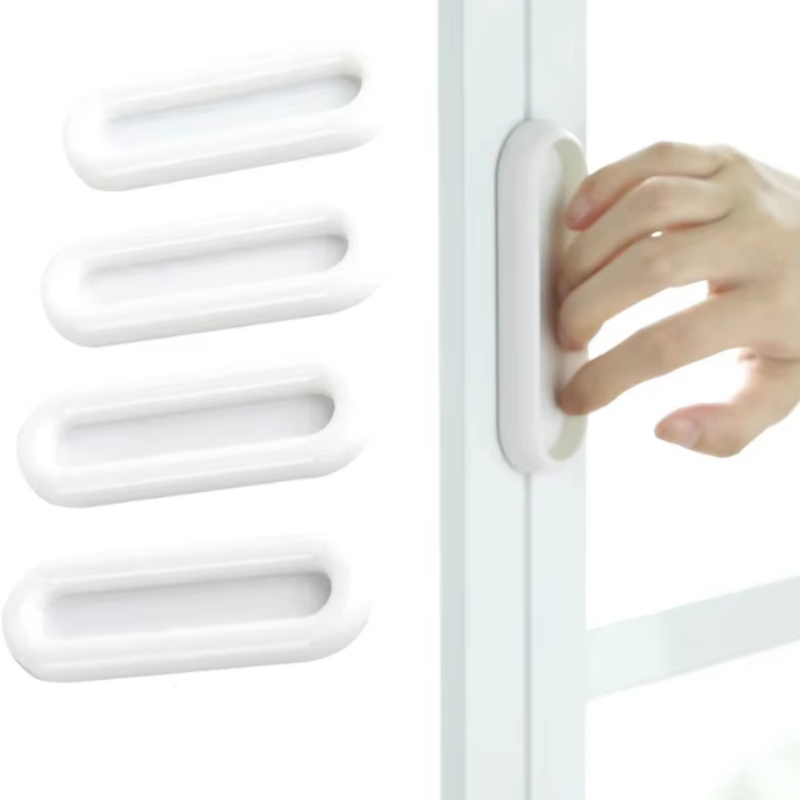 4Pcs Self-adhesive Door Knobs  - Furniture Hardware Nut ulasan dan harga