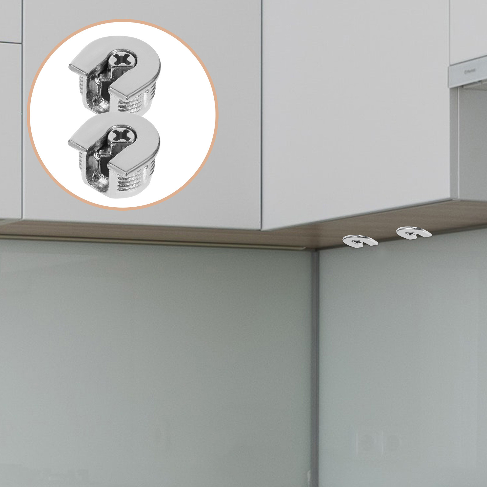 10Pcs Cabinet Shelf Brackets H - Furniture Joinery Hardware ulasan dan harga