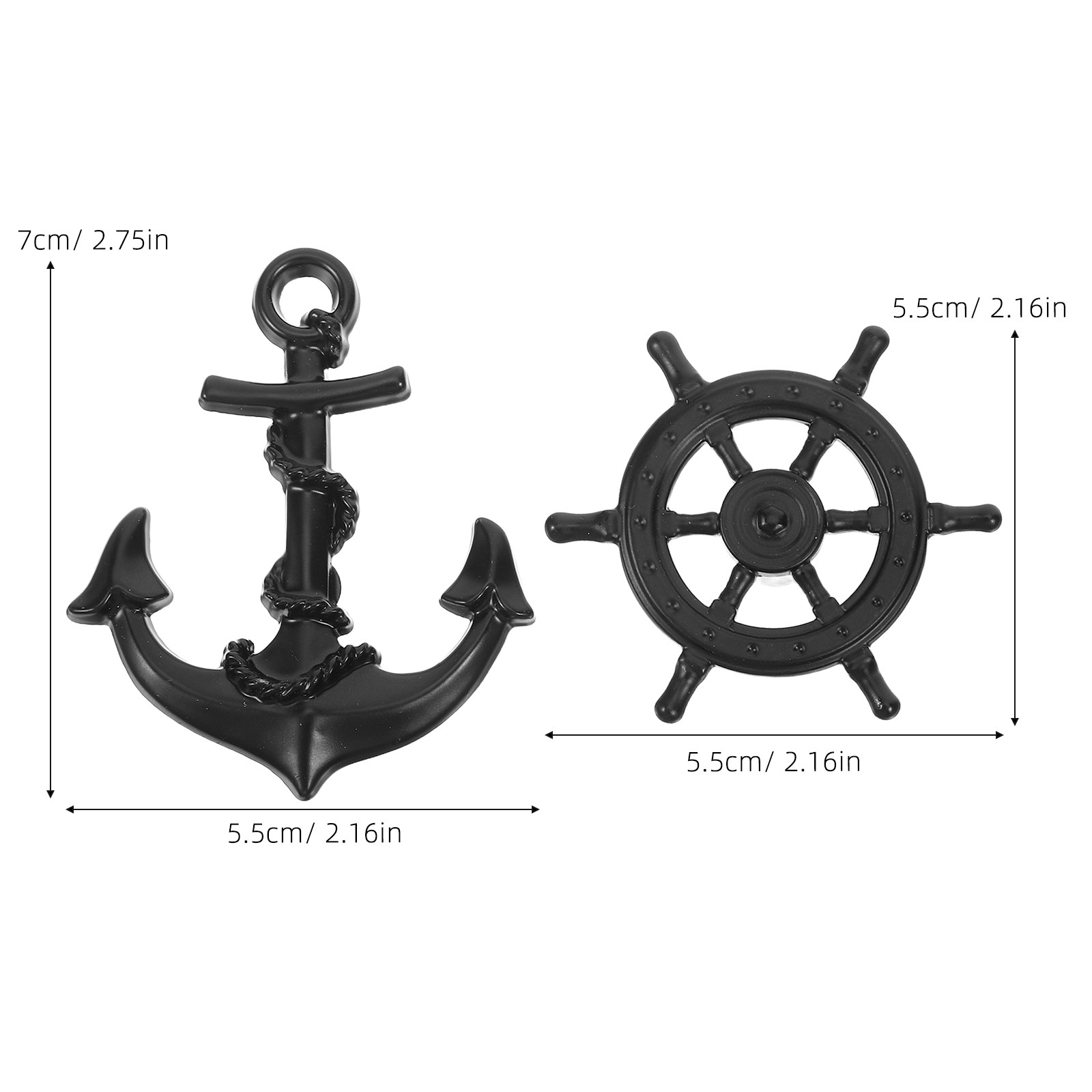 4Pcs Black Vintage Drawer Pull - Restoration Hardware Furniture Used ulasan dan harga