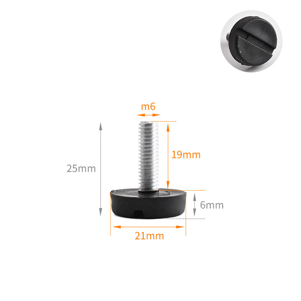 20PCS Leveling Foot Screw On T - Furniture Screw Type ulasan dan harga