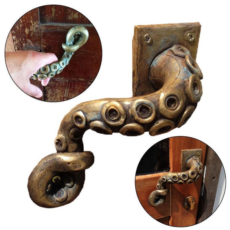 Vintage Octopus Door Knob Outd - Furniture Hardware Nut ulasan dan harga