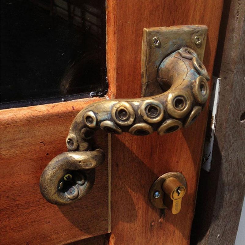 Vintage Octopus Door Knob Outd - Furniture Hardware Nut ulasan dan harga