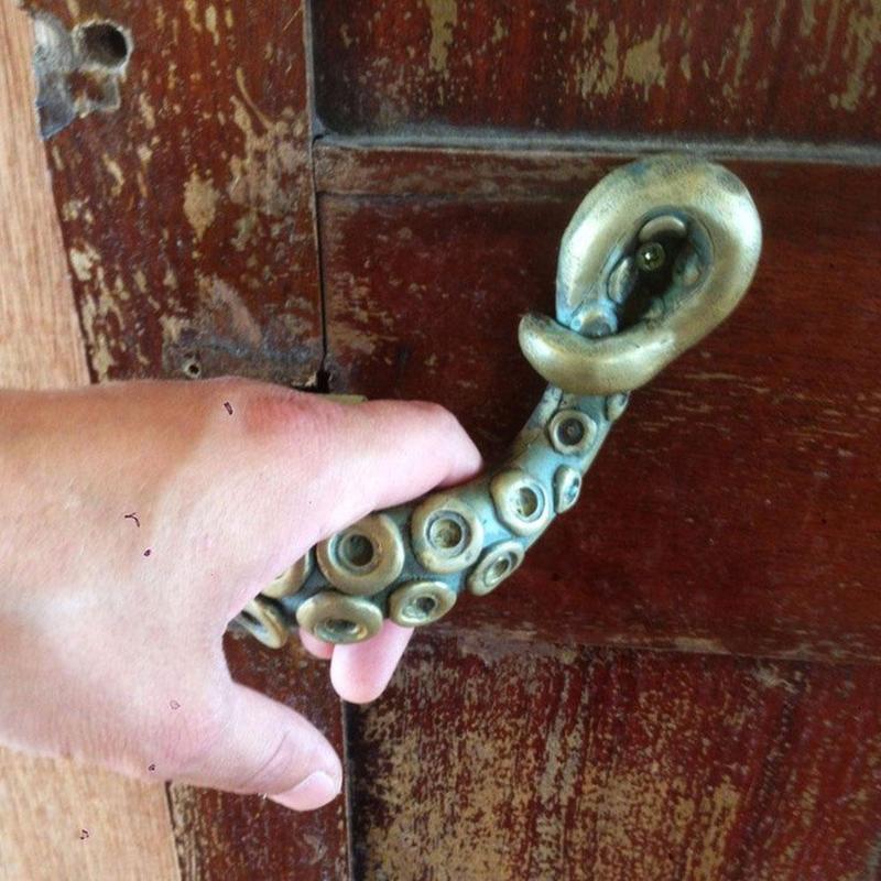 Vintage Octopus Door Knob Outd - Furniture Hardware Nut ulasan dan harga