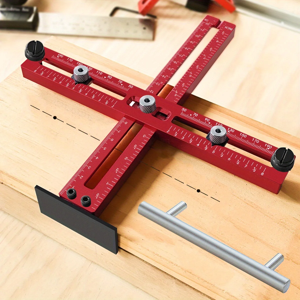 Aluminum Cabinet Handle Jig Ad - Furniture Hardware Nut ulasan dan harga