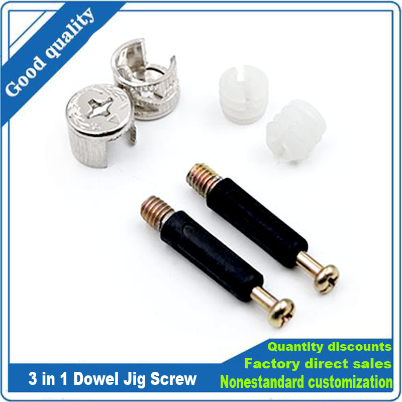 3 in 1 Dowel Jig Screw Furnitu - Furniture Hardware Nut ulasan dan harga