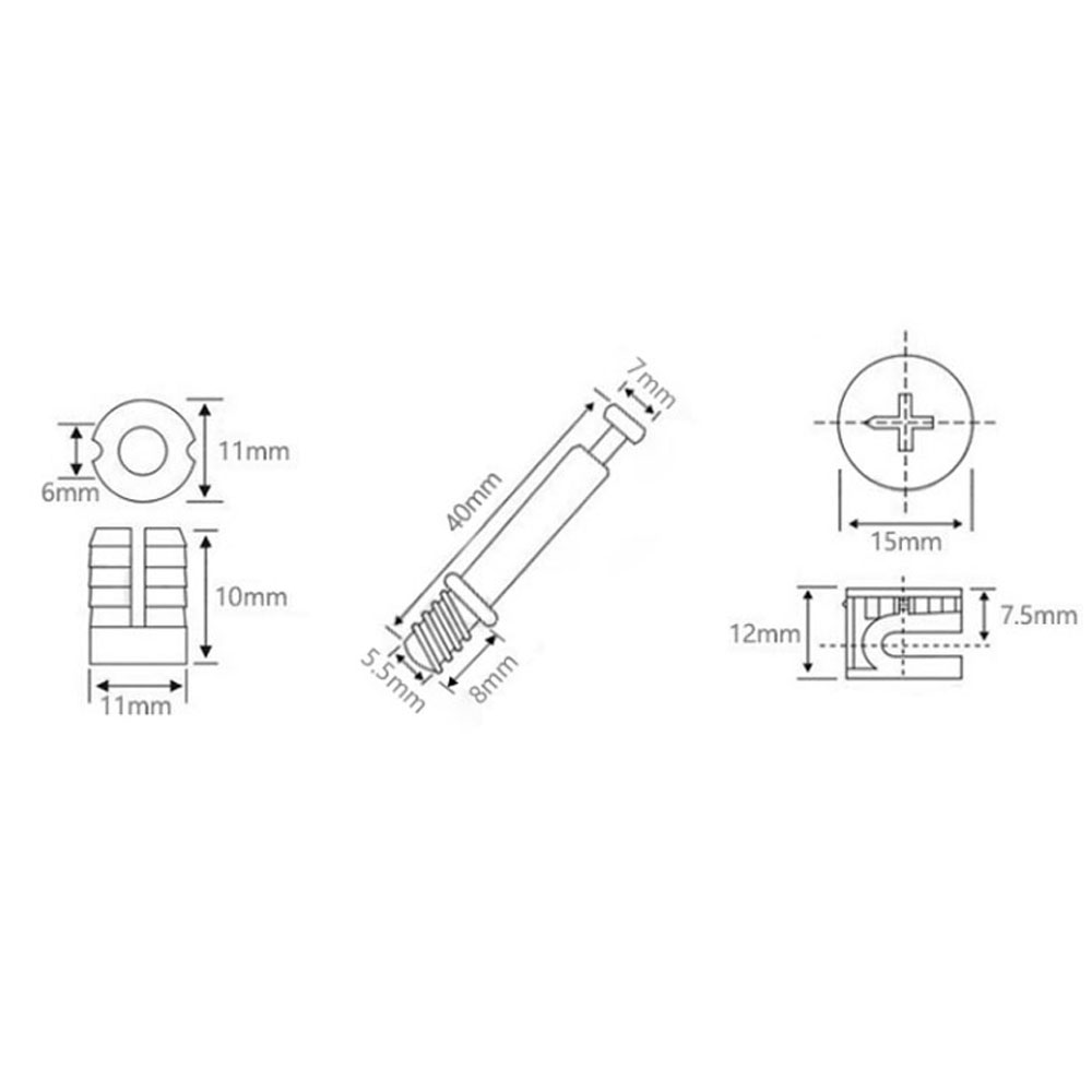 3 in 1 Dowel Jig Screw Furnitu - Furniture Hardware Nut ulasan dan harga
