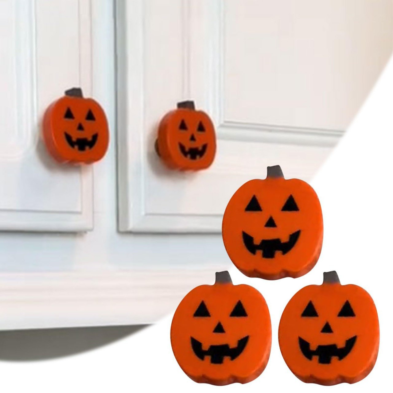 Halloween pumpkin knob cover,  - Furniture Hardware Nut ulasan dan harga