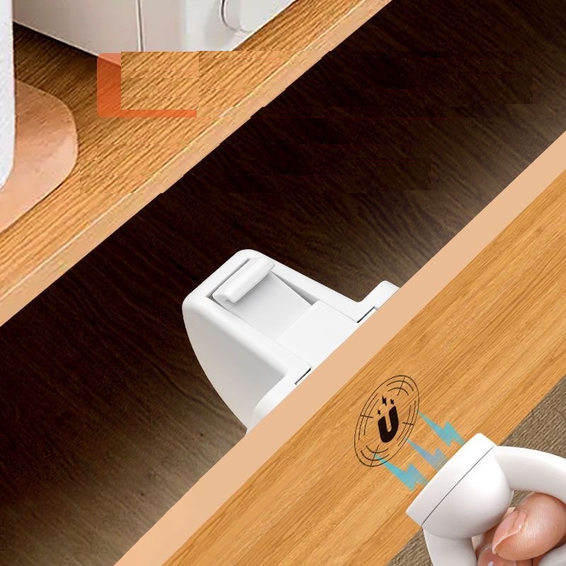 Invisible Magnetic Cabinet Loc - Furniture Joinery Hardware ulasan dan harga